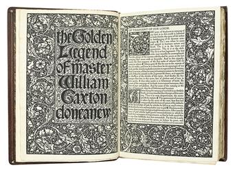 (KELMSCOTT PRESS.) Voragine, Jacobus de. The Golden Legend of Master William Caxton.